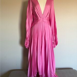 Pink Acler Palms Dress